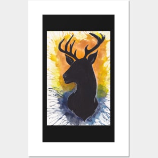 West Virginia Buck Posters and Art